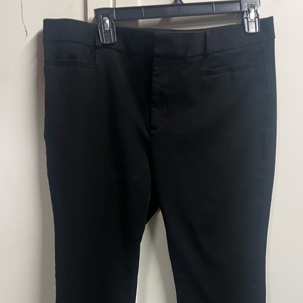 Banana Republic sloan black pants size 12